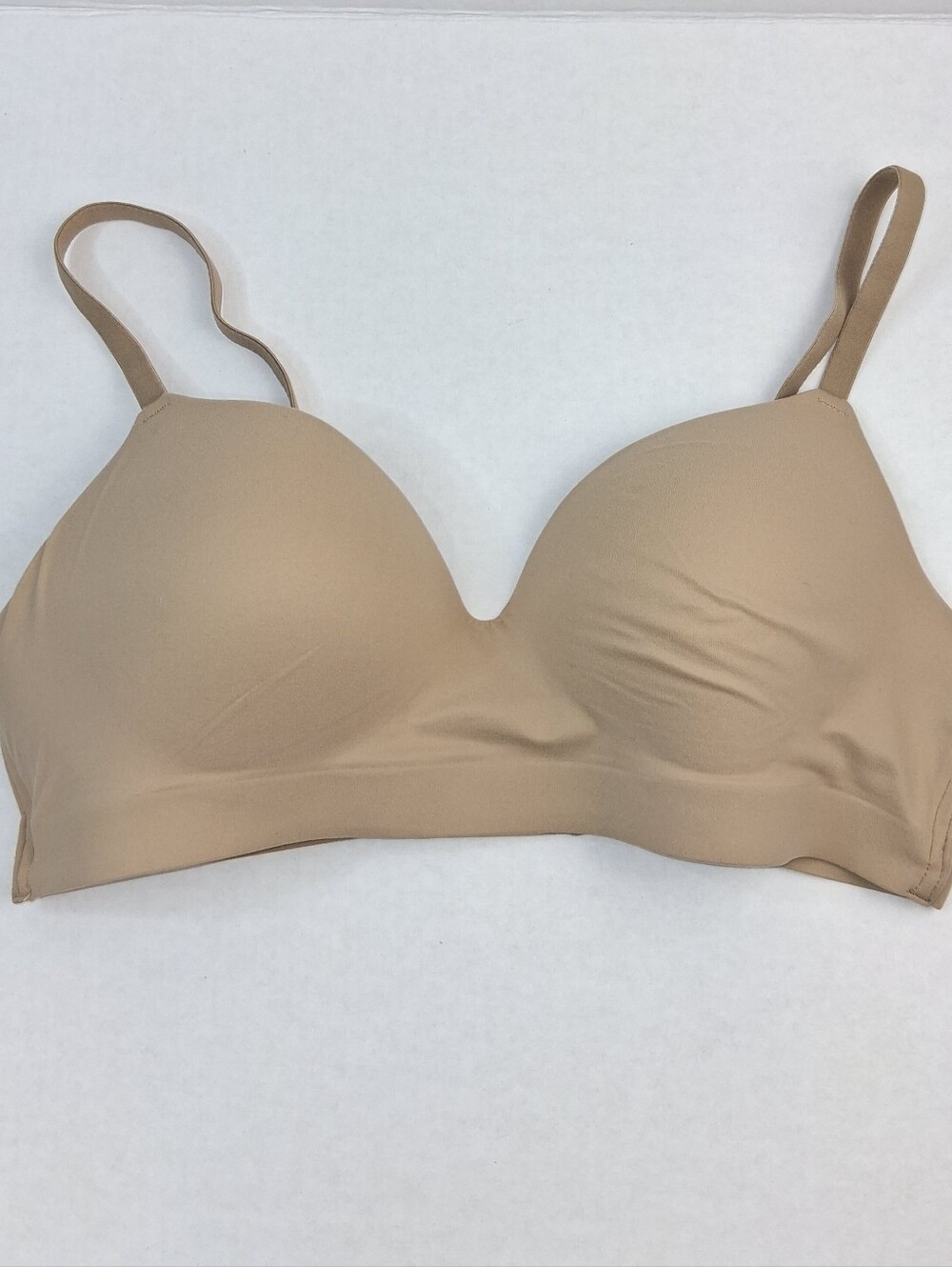 Soma Enbliss Wireless Seamless Beige Lightly Lined Bra 36B